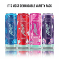 Energy Drink Variety Pack, 12 fl oz Cans (Pack of 4), Cosmic Stardust, Breezeberry, Cherry Slush & Pink Slush, Zero Sugar