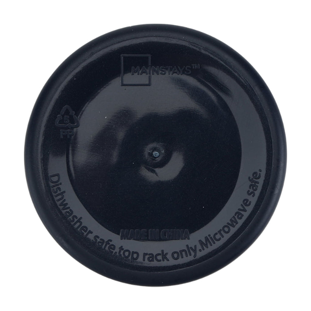 Dark Blue Round Plastic Tumbler, 26-Ounce
