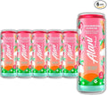 New STRAWBERRY SUNRISE Sugar Free, Low Calorie Energy Drinks, 200mg Caffeine, 12 Fl Oz Cans, 6 Pack