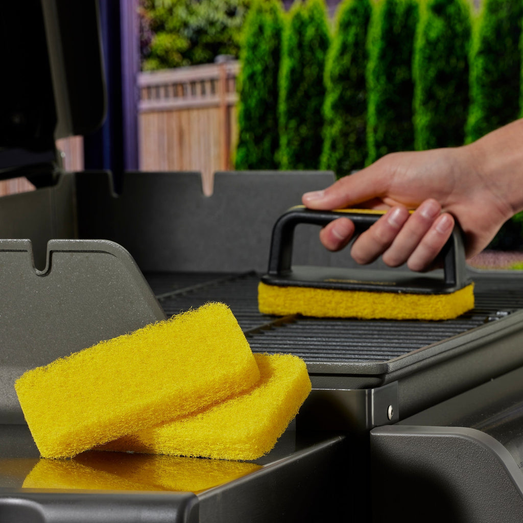 Mr. Bar-B-Q 2-Pack Grill Scrubber Replacement Pads for Cleaning Powered