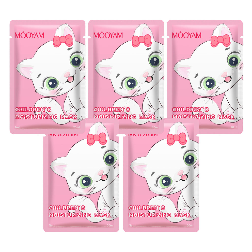 11 Pack Fruit Moisturizing Facial Mask Sheet, Rich in Fruit Essence Face Mask to Brighten and Hydrate Dull Skin