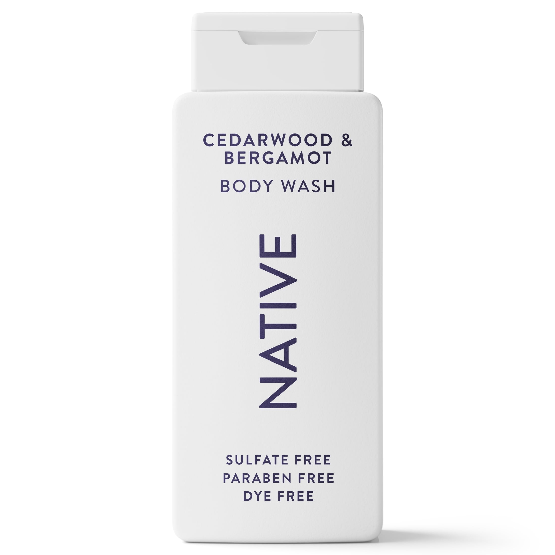 Body Wash, Cedarwood & Bergamot, Sulfate Free, Naturally Derived Ingredients, 24hr Freshness, for Women & Men, 18 fl oz