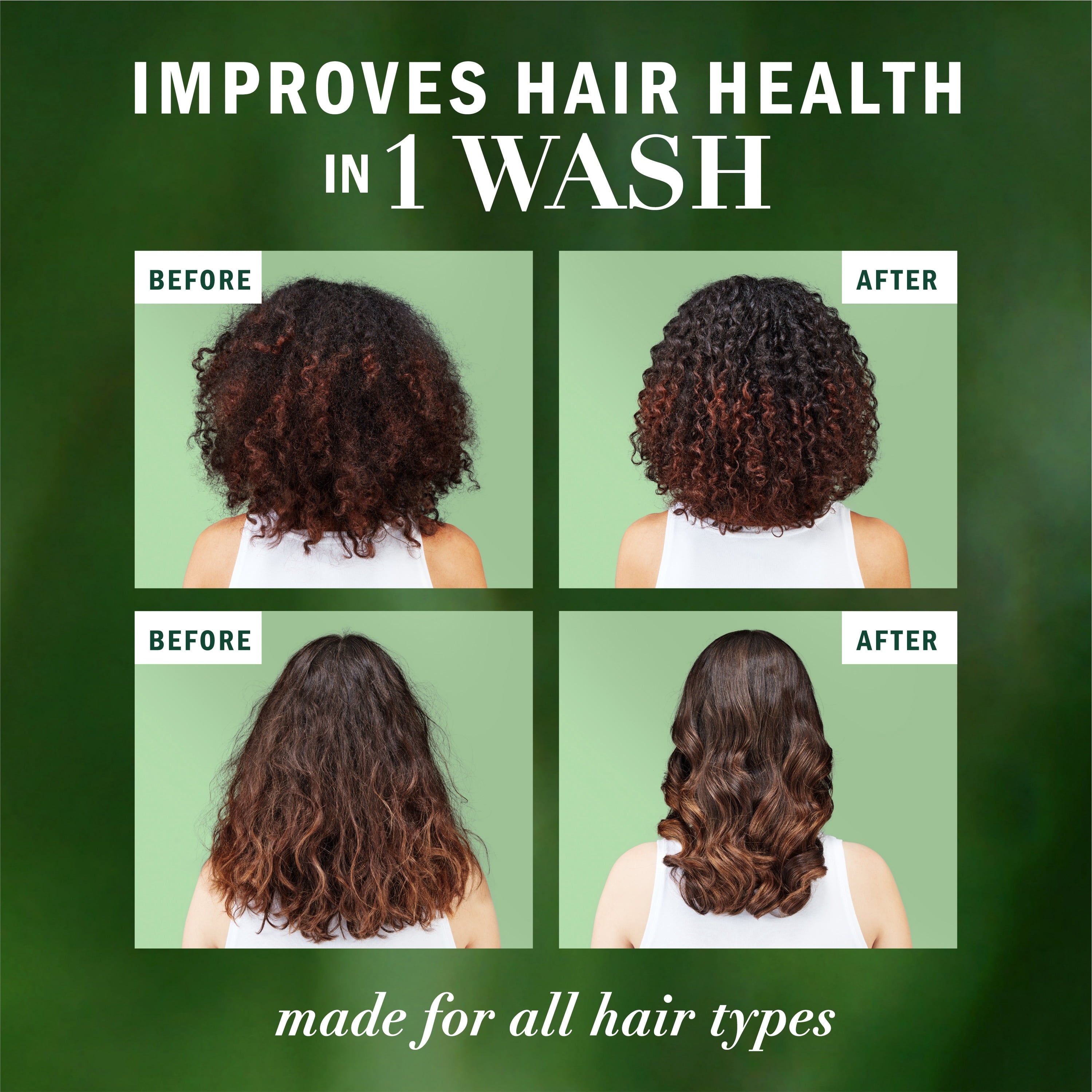 Hemp Oil Shampoo and Conditioner Frizz (2) 13.5 fl oz