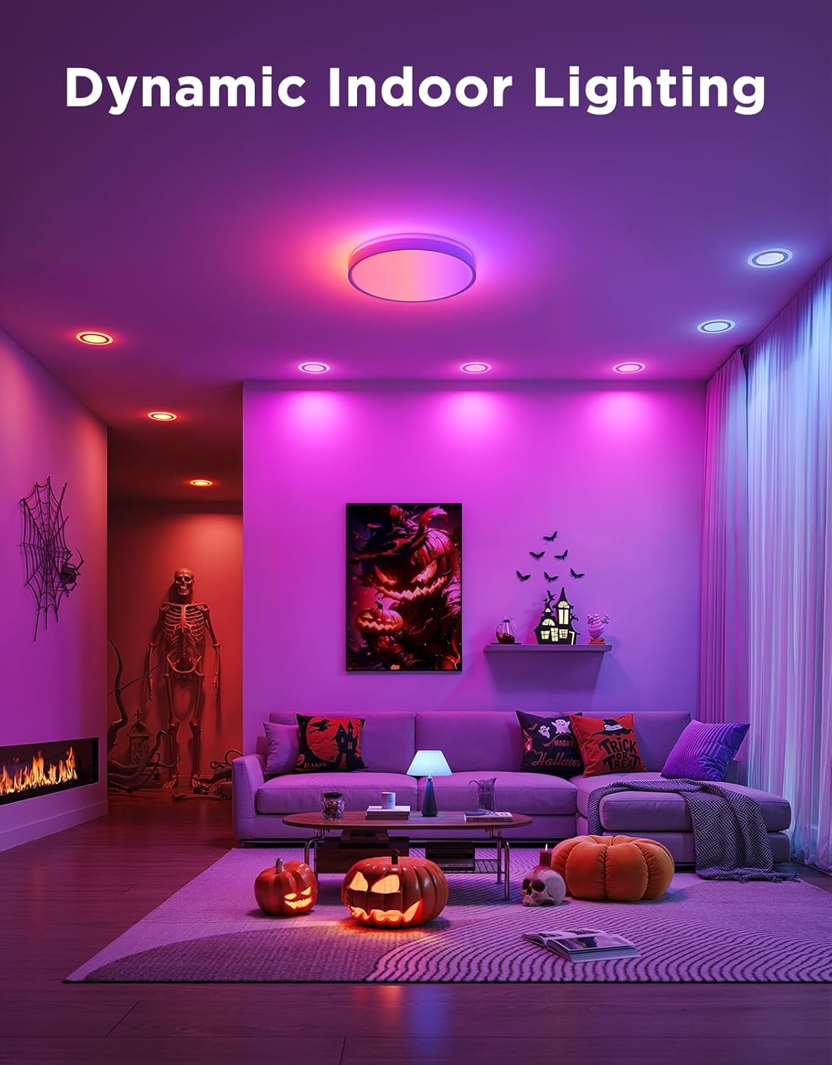 E26 Smart LED Colored Light Bulbs (6pack)