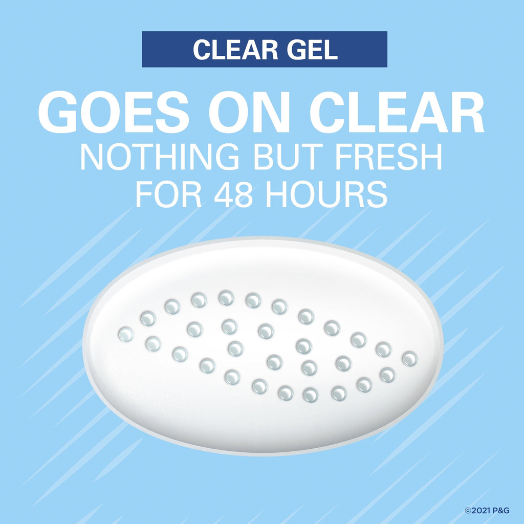Clear Gel Antiperspirant Deodorant for Women, Clean Lavendar 2.6 oz