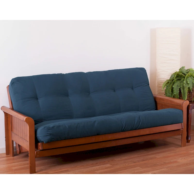8-inch Thick Twill Futon Mattress (Twin, Full, or Queen)