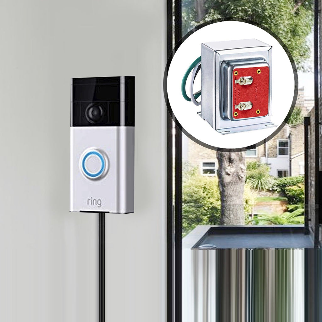 Compatible with Video Doorbell Pro,Nest, Eufy, Wyze, Arlo,Blink Wireless Video doorbell, 16v 30va Hardwired Door Chime Transformer