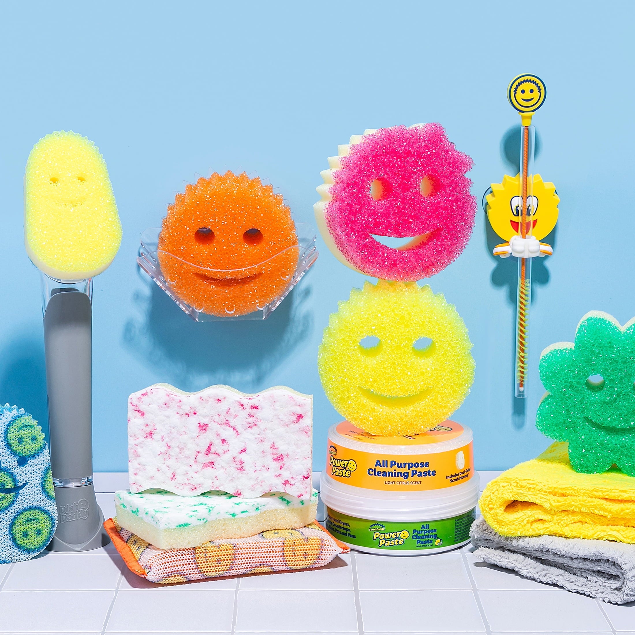 (2 pack) Scrub Daddy Scour Daddy Non-Scratch Scour Pads, 3 Count