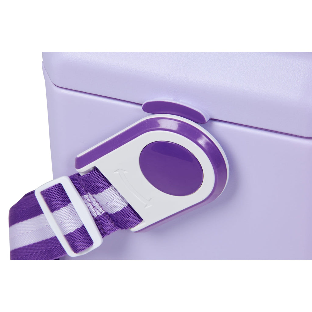 11 QT Tag-A-Long Hard Sided Cooler, Lilac Purple