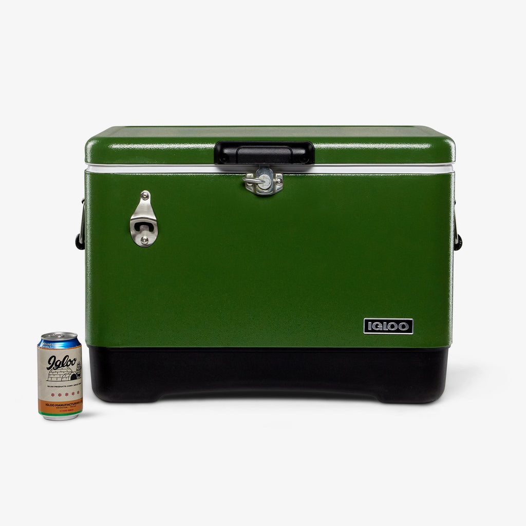 IGLOO Legacy 54 Qt Cooler, Red Star