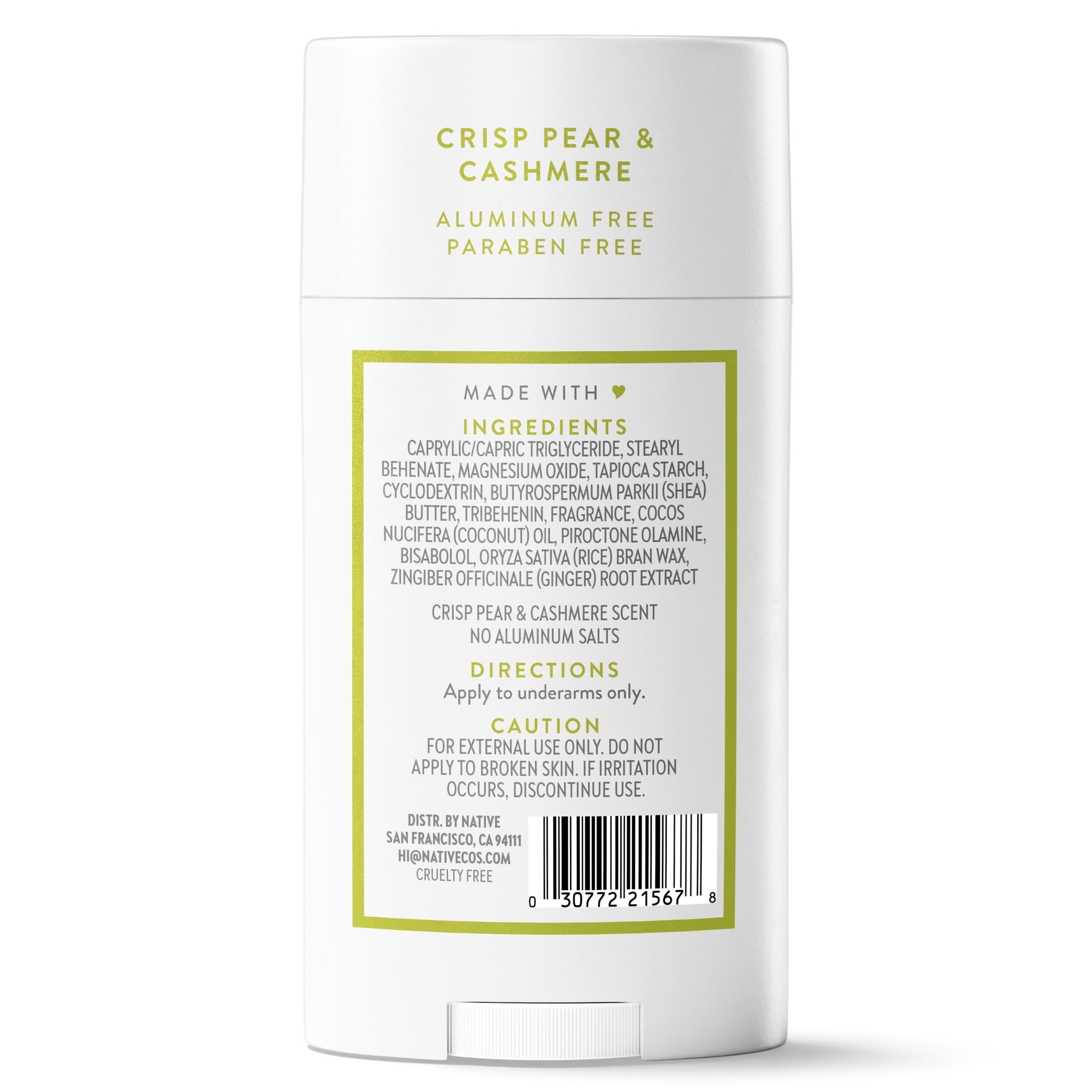 Deodorant Crisp Pear & Cashmere, 2.65oz