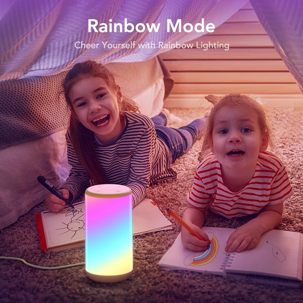 Aura LED Desk Lamp - RGBIC Color Changing, Dimmable, Indoor, Modern Style