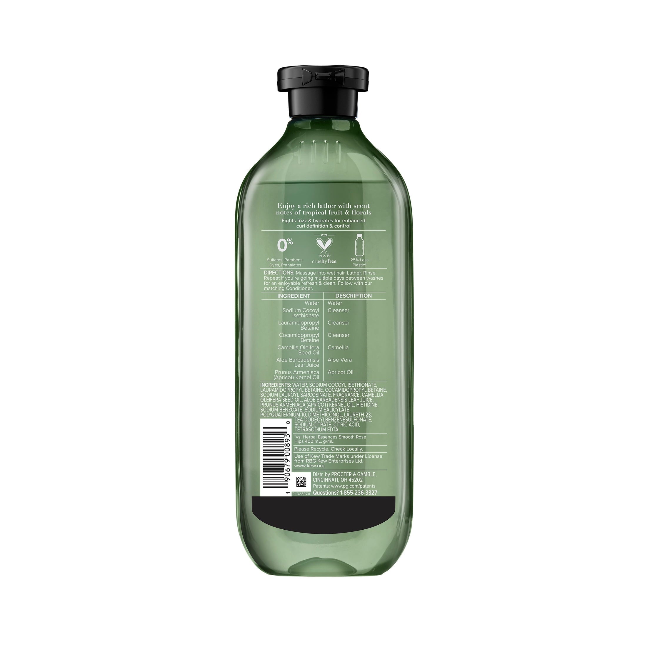 Curl + Define Apricot Sulfate-Free Shampoo, 13.5 fl oz
