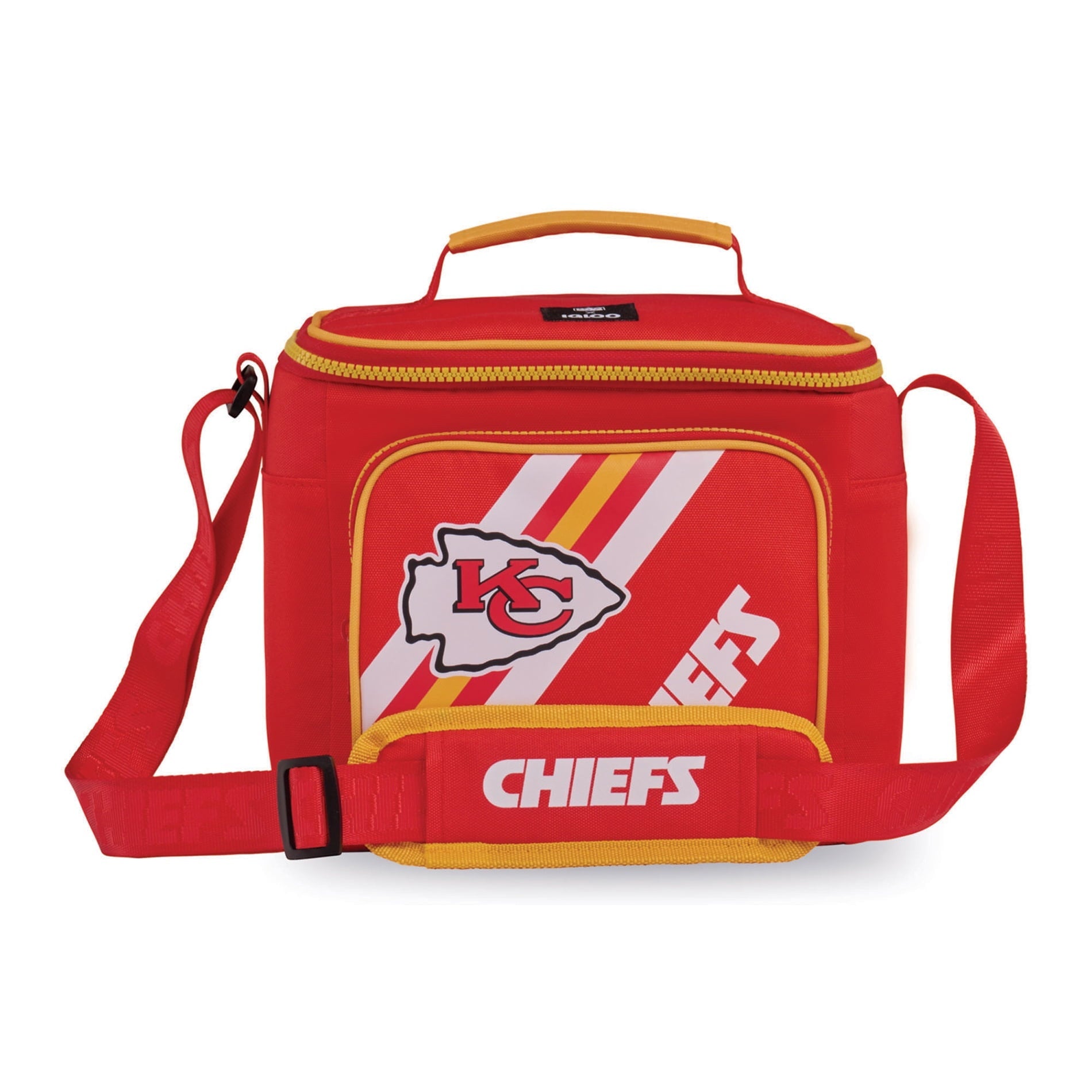 Kansas City Chiefs Square Lined 4-Pack Cooler