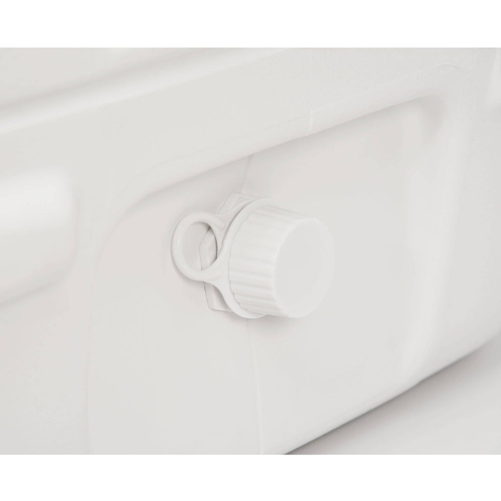 120 qt. Quick & Cool Polar Ice Chest Cooler, White