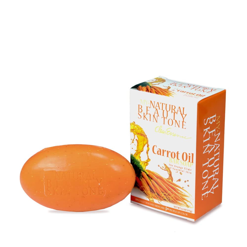 My Beauty Skin Tone Carrot Oil Soap-Beauty Bar Soap Improve Skin Complexion (6.1 oz.)