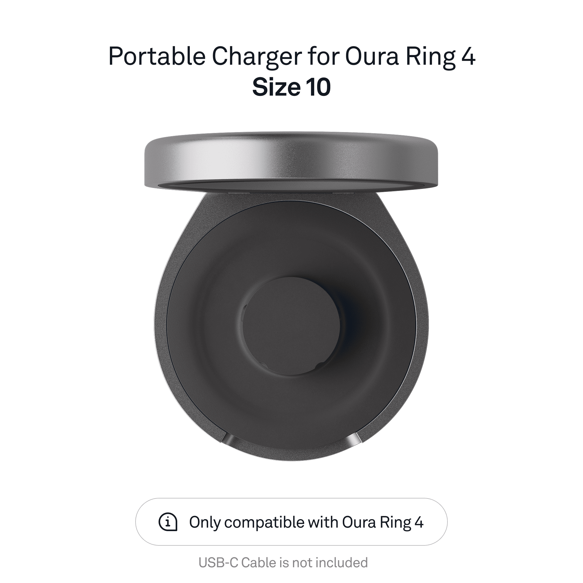 4 Charging Case - Size 7 - Up to 5 Ring Charges