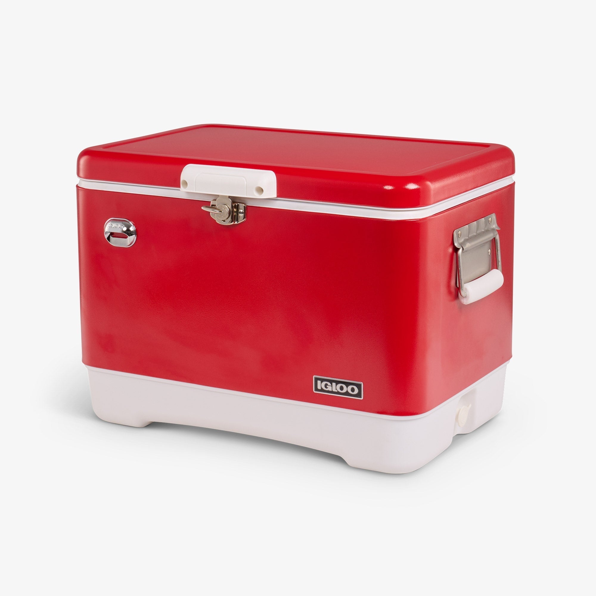 IGLOO Legacy 54 Qt Cooler, Red Star