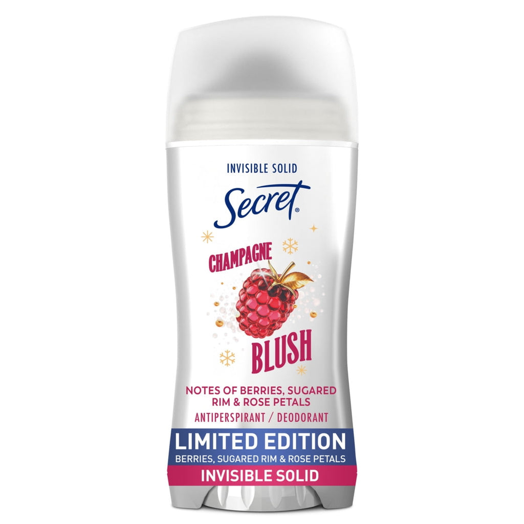 Fresh Invisible Solid Antiperspirant and Deodorant for Women, Champagne Blush 2.6 oz