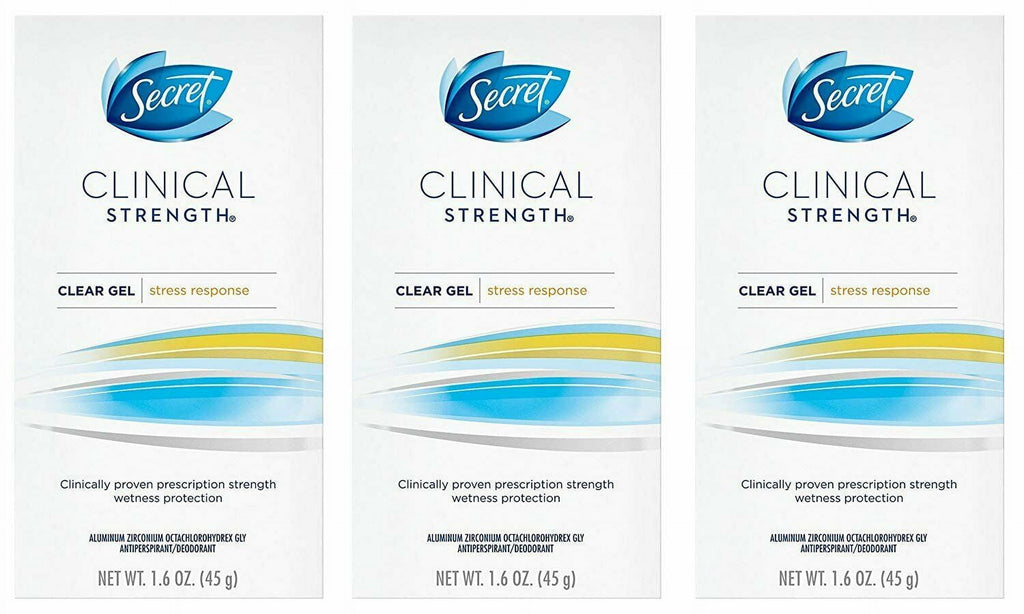 Antiperspirant Deodorant for Women, Stress, 3 Pack