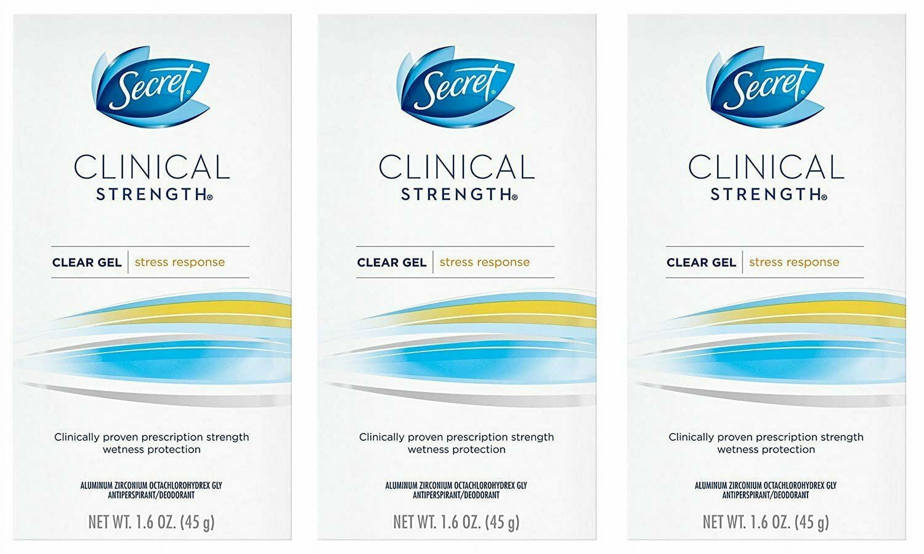 Antiperspirant Deodorant for Women, Stress, 3 Pack