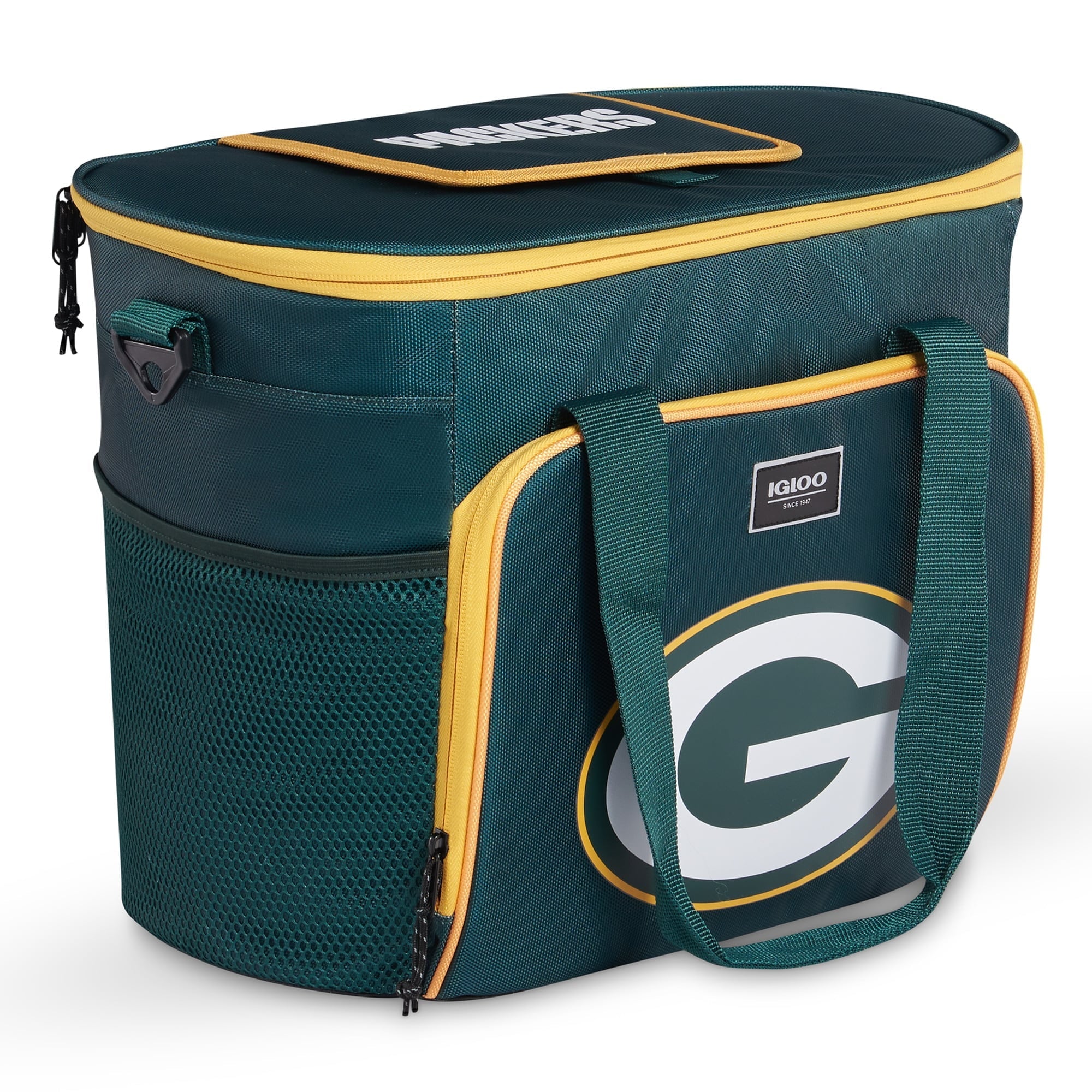 Green Green Bay Packers 28-Can Tote Cooler
