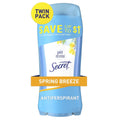 Invisible Solid Antiperspirant and Deodorant, Spring Breeze, 2.6 oz, Twin Pack