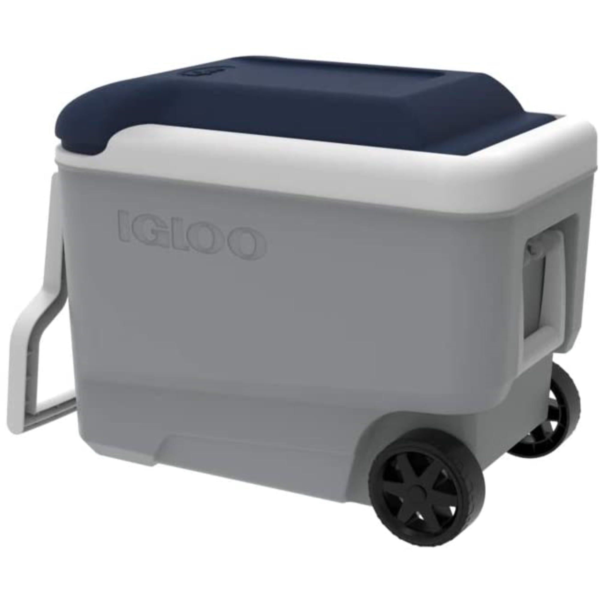 MaxCold 40 Qt. Roller Cooler, Ash Gray & Aegean Sea
