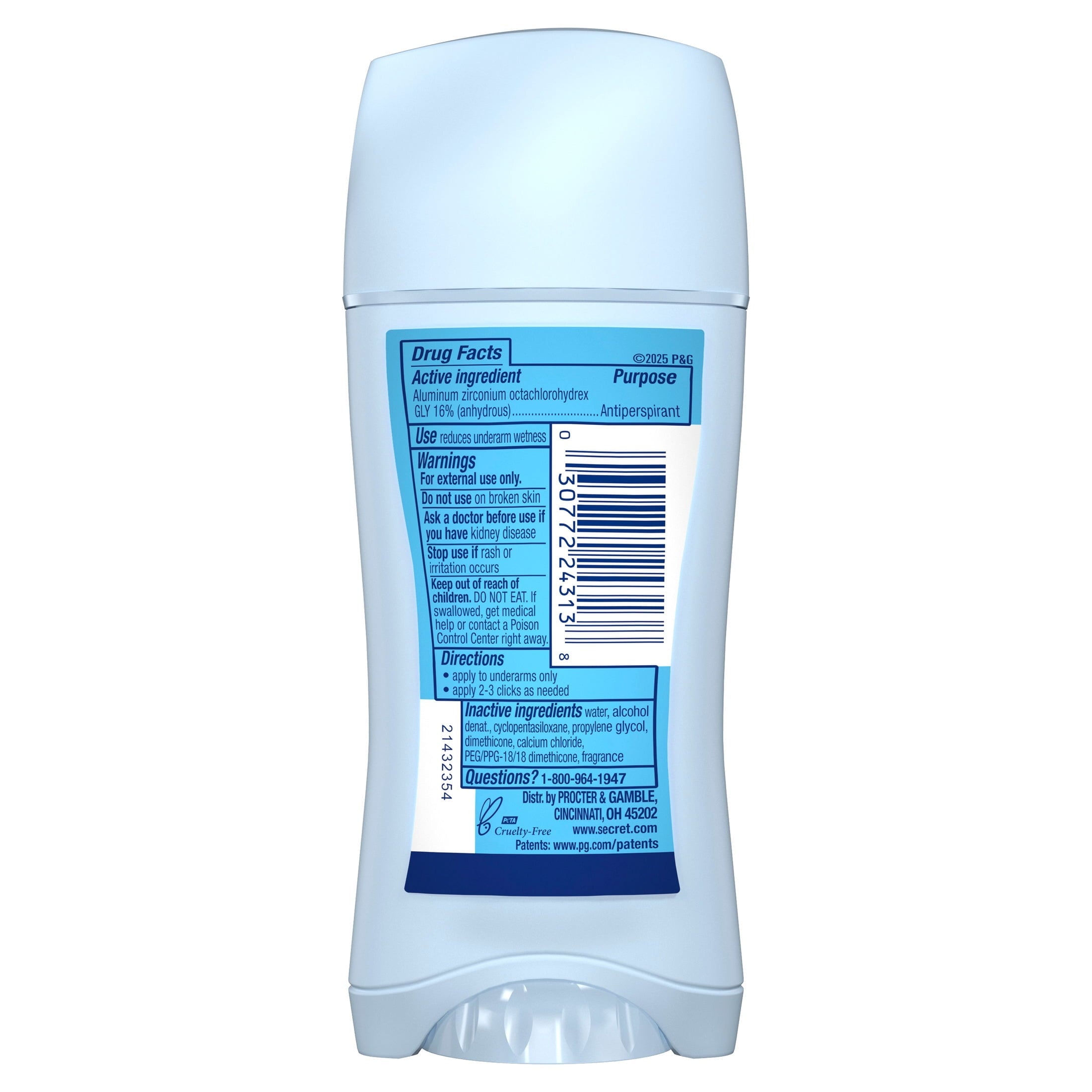 Fresh Clear Gel Antiperspirant and Deodorant for Women, Pineapple Paradise, 2.6 oz