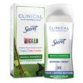Clinical Invisible Solid Antiperspirant & Deodorant for Women, Wickedly Wonderful, Notes of Cashmere, Wood, and Lime, 2.6oz
