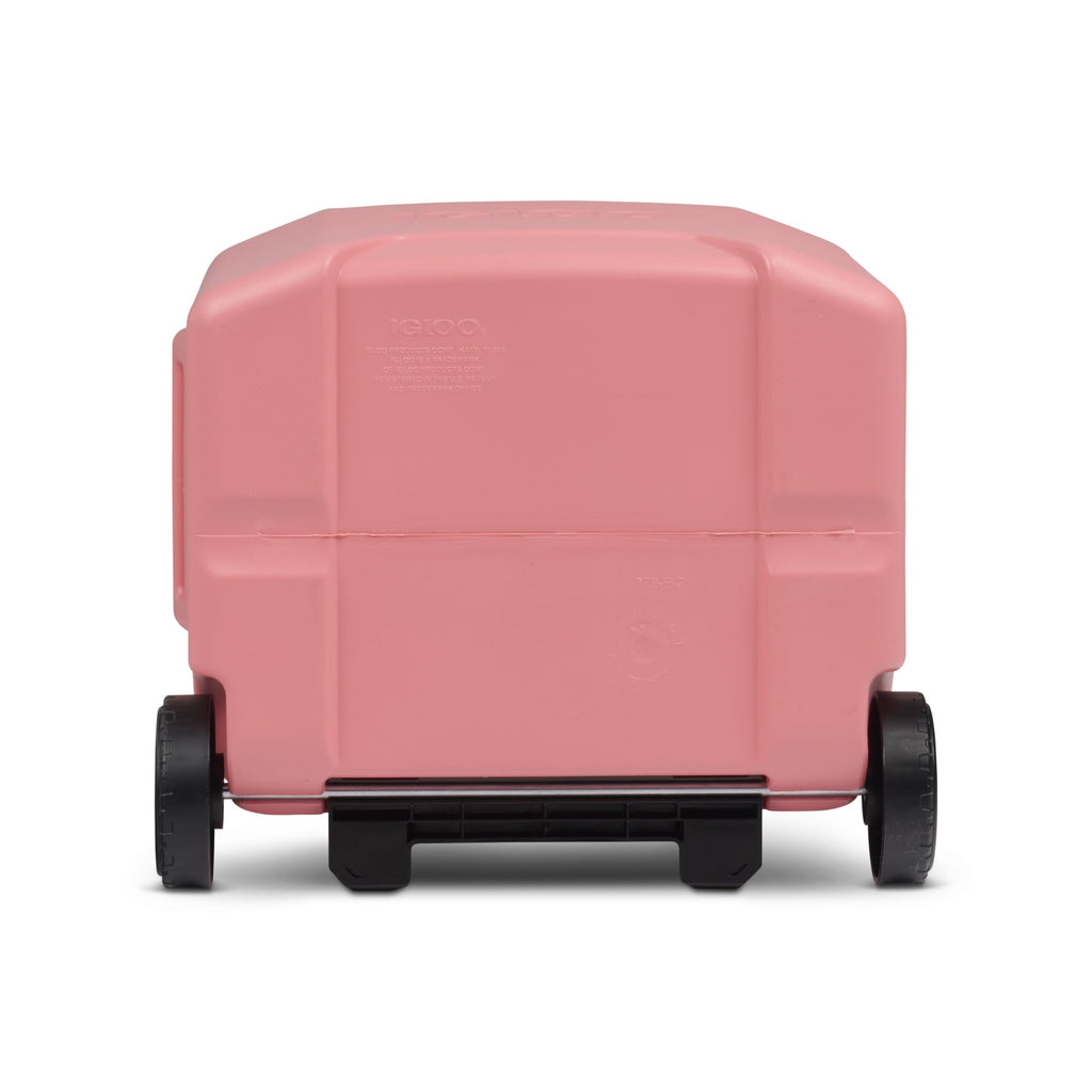 16 QT Laguna Hard Sided Ice Chest Cooler with Wheels, Aqua Blue