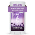 Aluminum Free Deodorant, Limited Edition Coconut Ube, 72 Hour Odor Protection, for Women and Men, Boba Café, 2.65oz