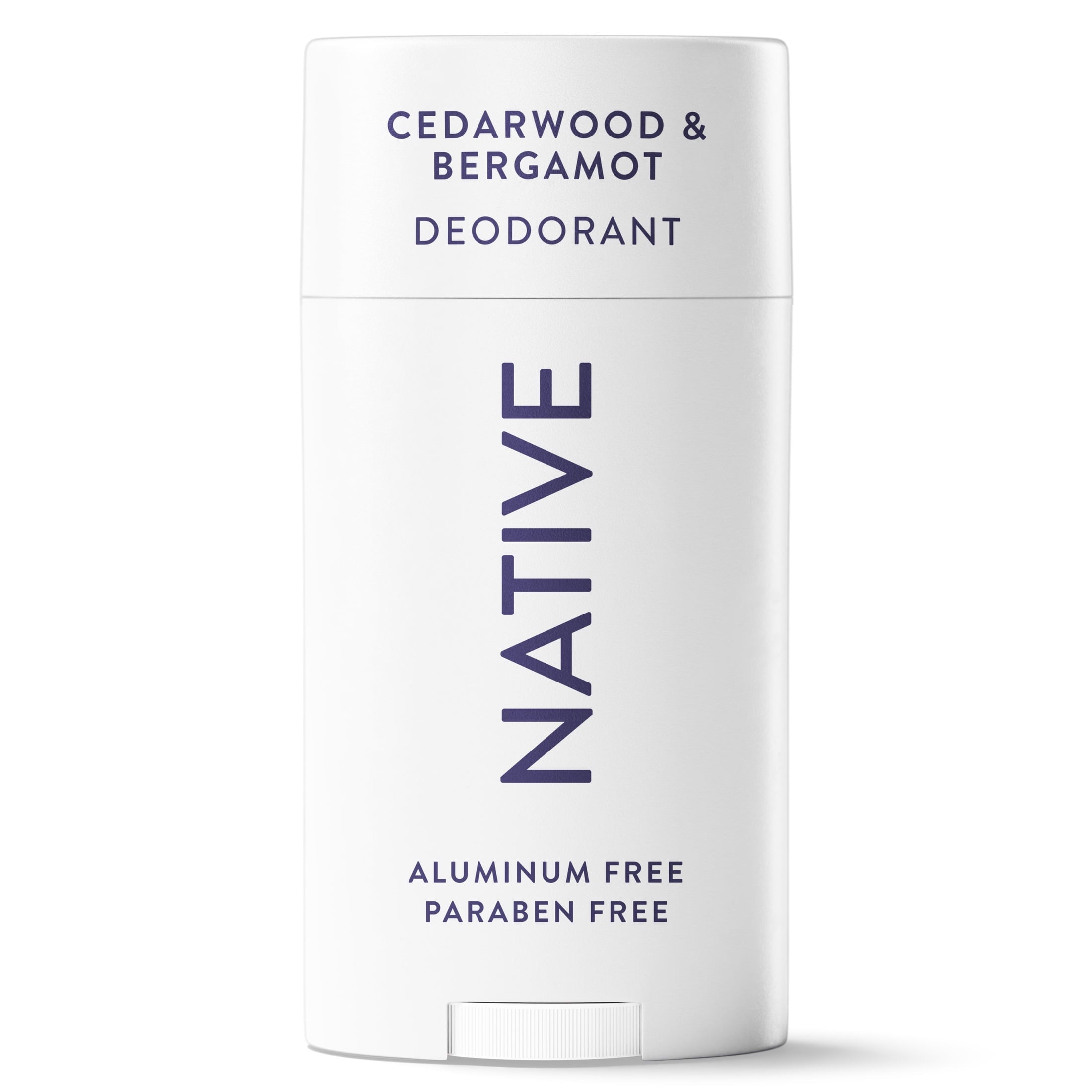 Aluminum Free Deodorant For Men, 72 Hour Solid Deodorant Stick, Cedarwood & Bergamot, 2.65oz