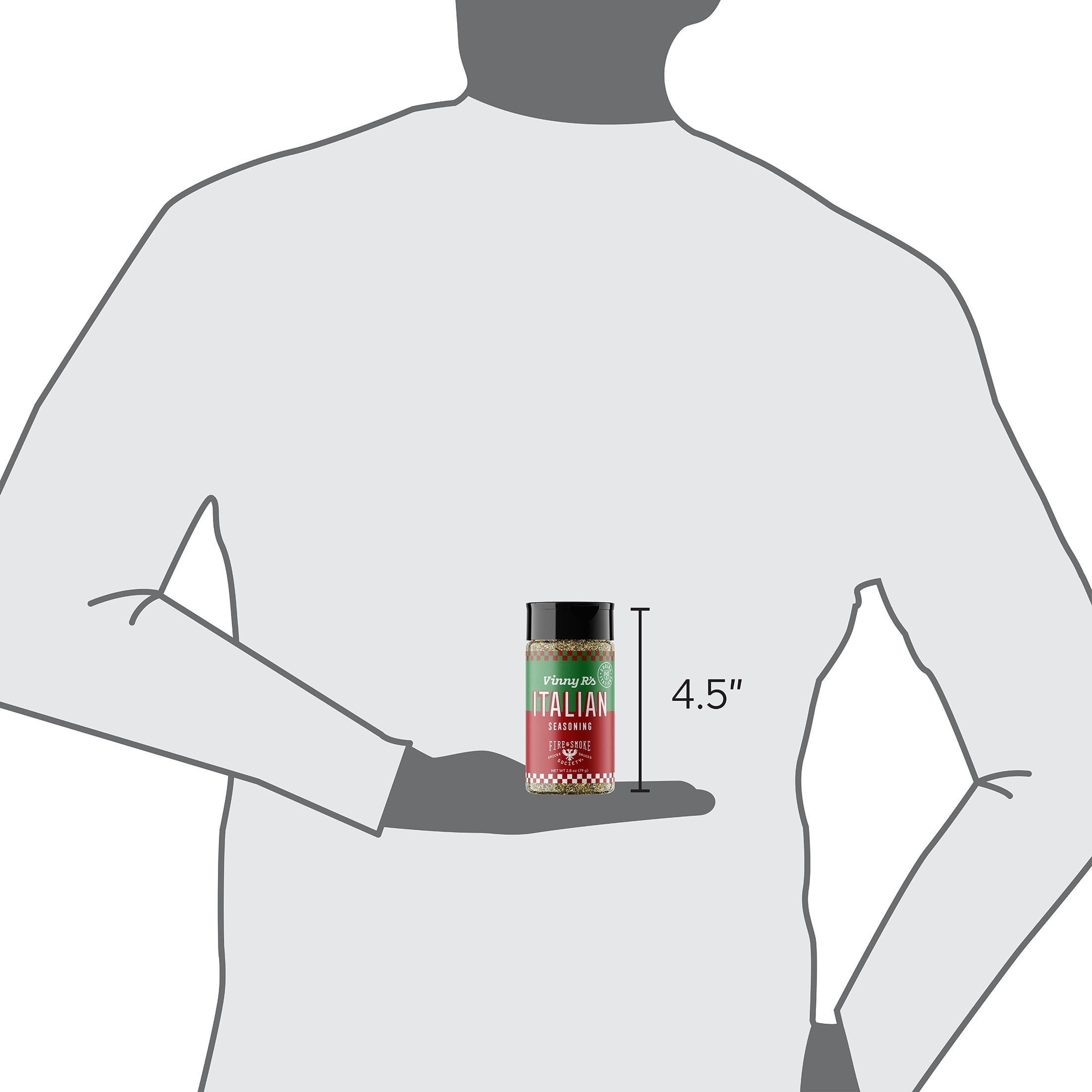 Fire & Smoke Society Italian Seasoning, 2.8 Ounce Mixed Spices & Seasonings