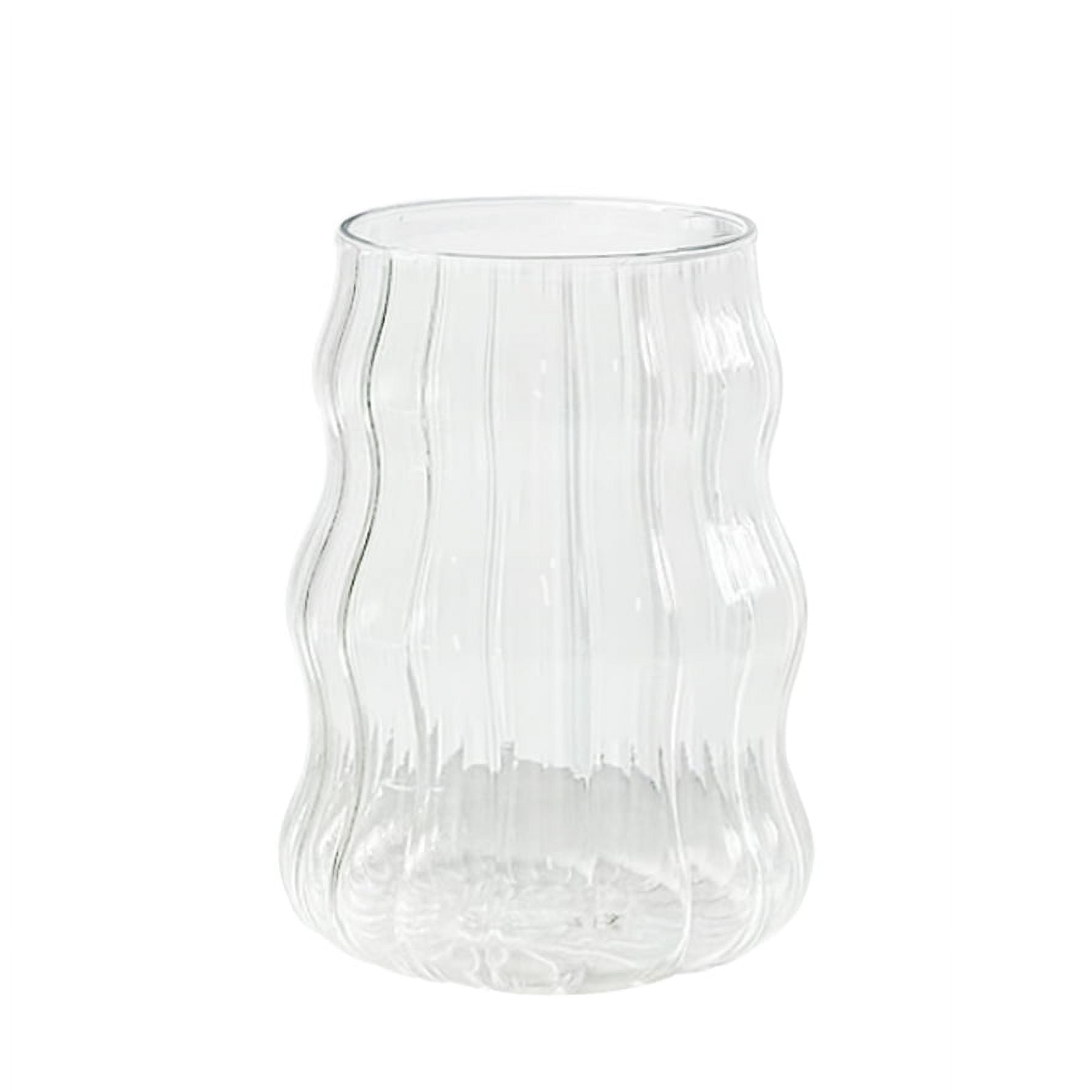 (2 pack) Better Homes & Gardens Fluted Bubble Glass Clear