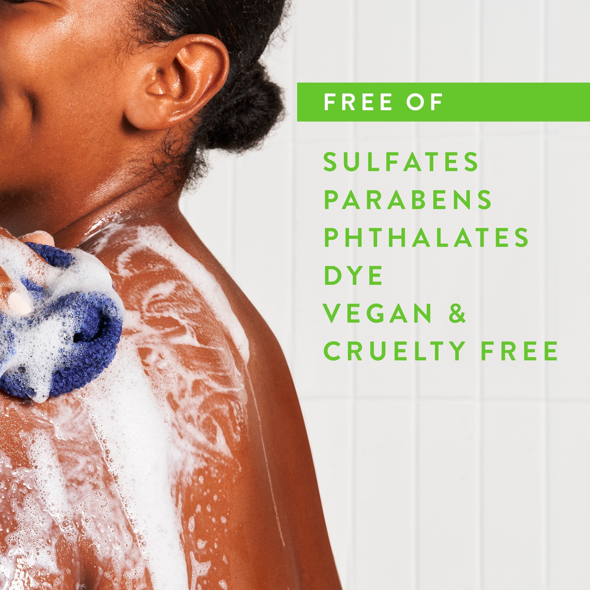 Body Wash, Cucumber & Mint, Sulfate Free, Naturally Derived Ingredients, 24hr Freshness, for Women & Men, 36 fl oz