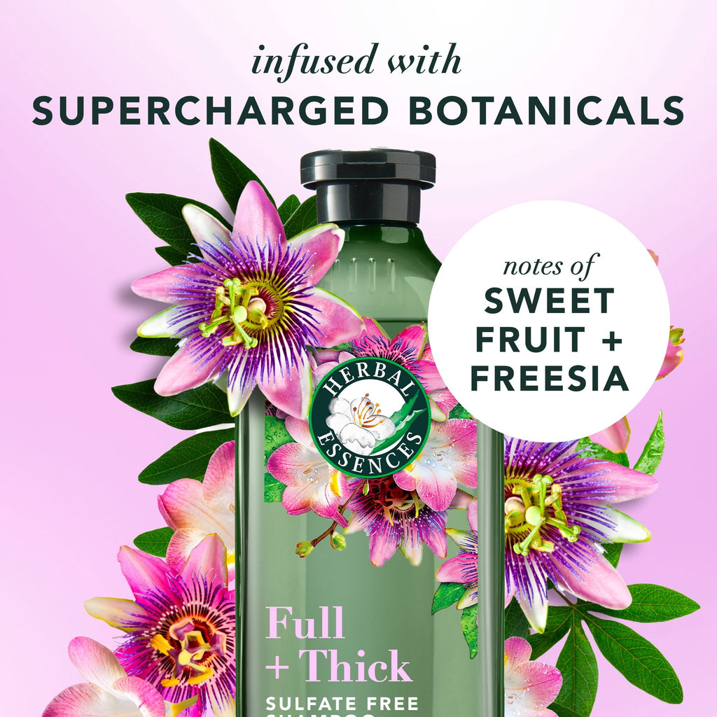 Full + Thick Passionflower Shampoo and Conditioner Dual Pack, 13.5 fl oz Each