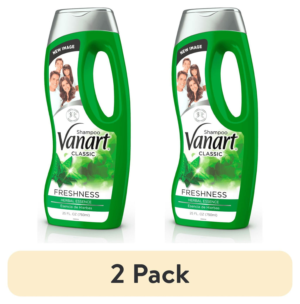 (2 pack) Vanart Herbal Essence Shampoo Natural Care for and Healthier Hair, 25 Fo Bottle