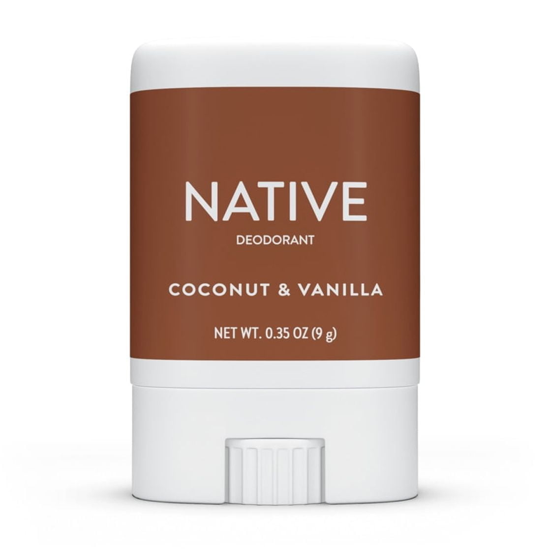 Deodorant, Aluminum Free, Coconut & Vanilla, for Women and Men, Travel Size 0.35 oz