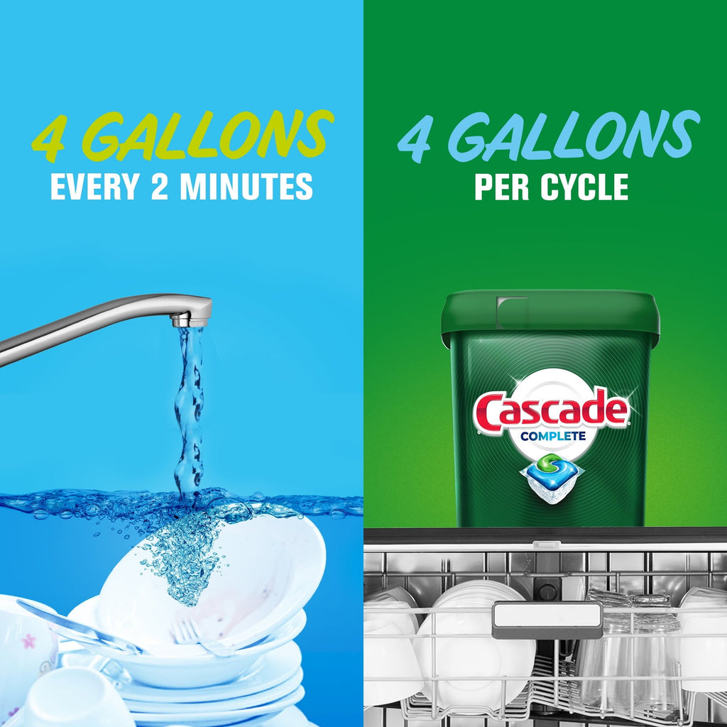 Complete Action Pacs, Dishwasher Detergent, Fresh, 43 Count