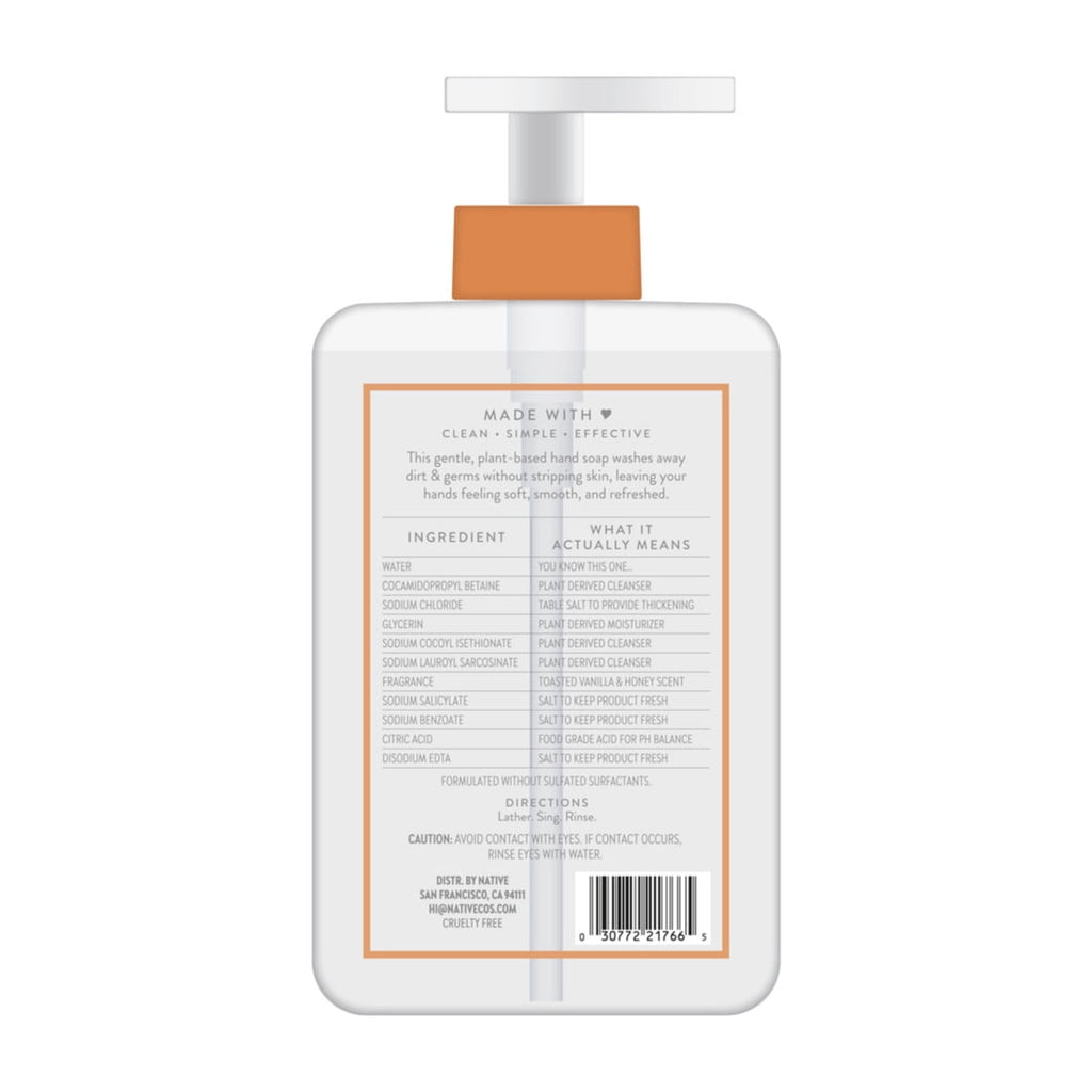 Liquid Hand Soap, Limited Edition Strawberry Matcha, Sulfate Free Hand Soap, Boba Café, 13 fl oz