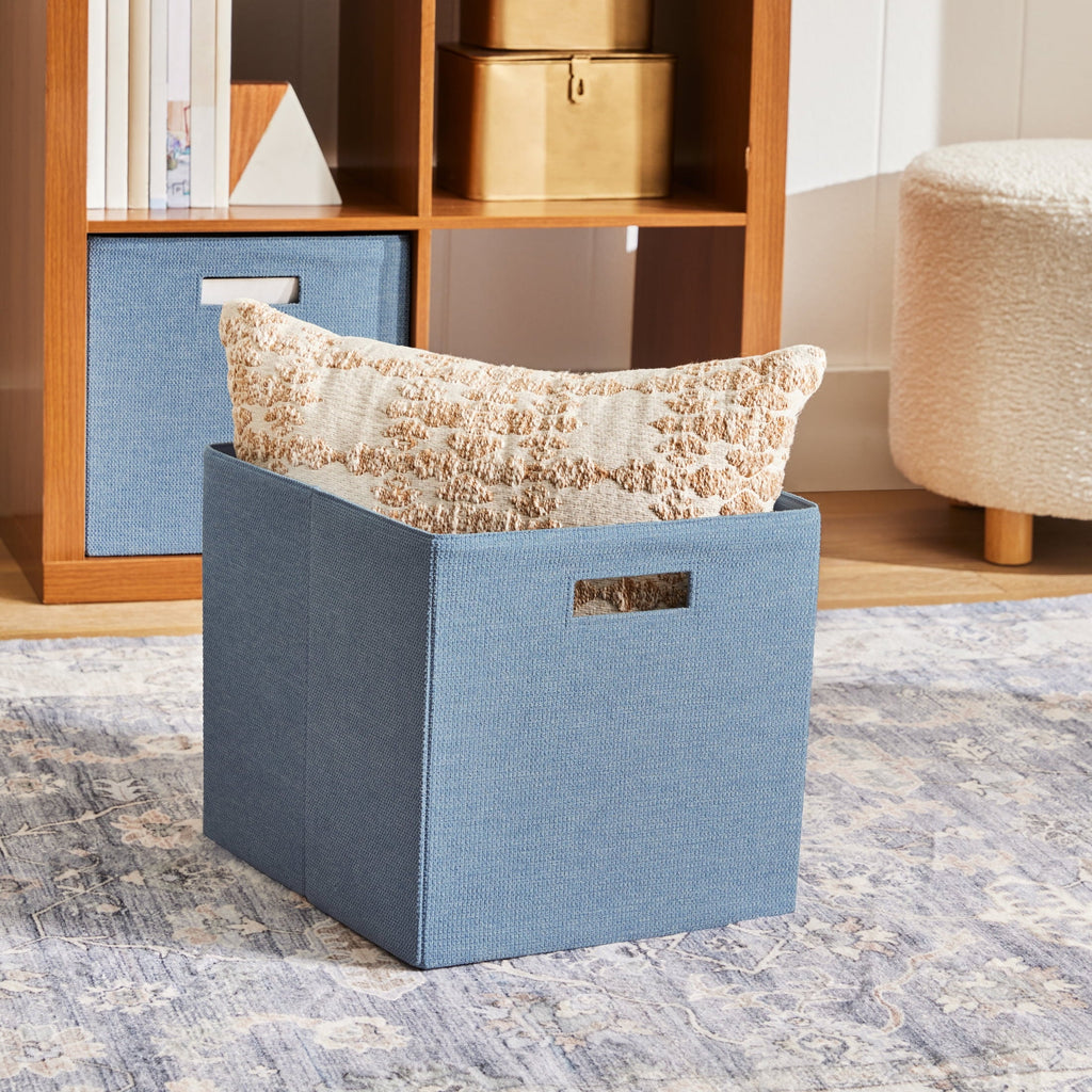 Better Homes & Gardens Collapsible Fabric Cube Storage Bin, Vanilla