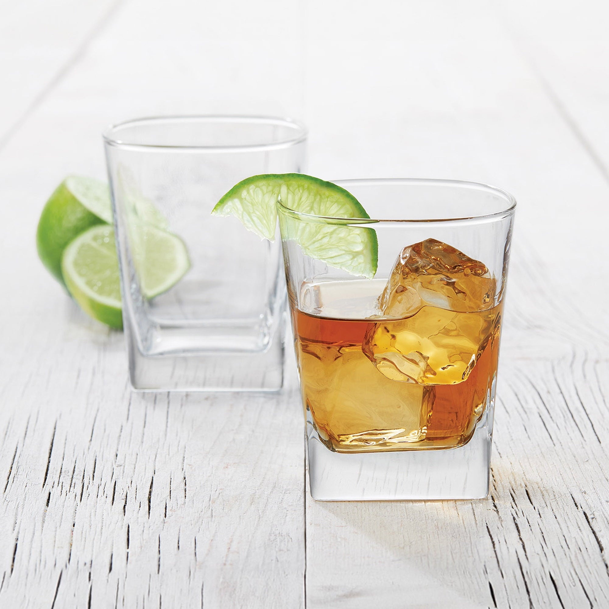 Better Homes & Gardens Clear Glass Drinkware Set, 12.17 oz, 4-Piece