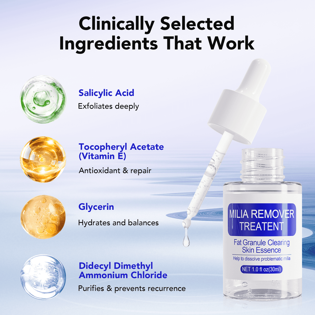 30 mL Treatment, Milia Spot Treatment with Salicylic Acid Milia Acne Serum Clearing Skin Essence