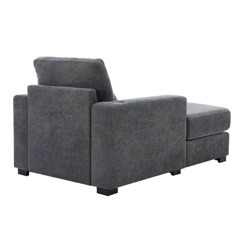 Three sizes Oversized Chaise Lounger with Pillows