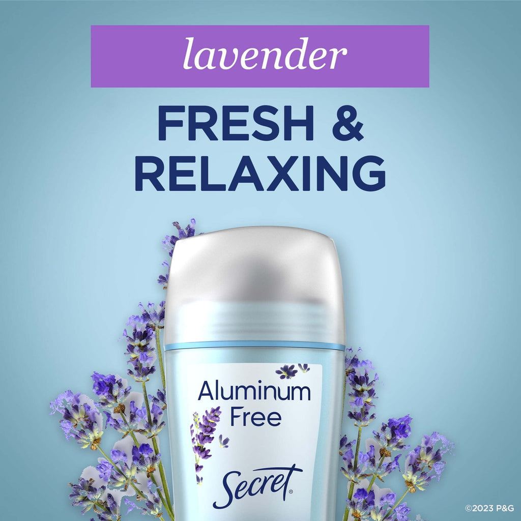 Aluminum Free Deodorant for Women, Lavender, 2.4 oz