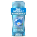 Antiperspirant & Deodorant Invisible Solid Cool Waterlily, 72HR Breathable Sweat & Odor Protection, 2.6 OZ
