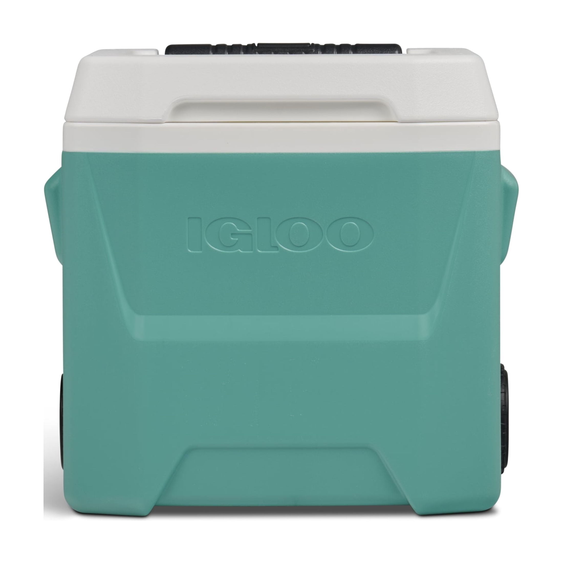 16 QT Laguna Hard Sided Ice Chest Cooler with Wheels, Aqua Blue