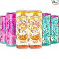 New Energy Drinks Pumkin Cream, Watermelon Wave, Pink Slush - Limited Edition Flavors - Variety Pack, Sugar-Free, Low-Calorie, 200mg Caffeine, Energy Boost Drink 12 fl oz (Pack of 6)