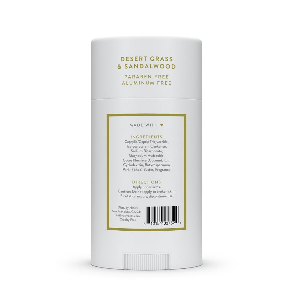 Desert Grass & Sandalwood Deodorant, 2.65 oz